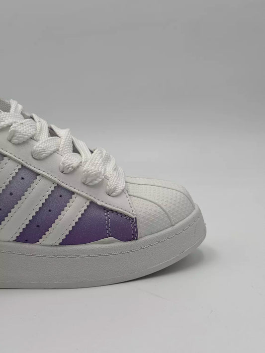 Adidas Superstar (purple colorway)