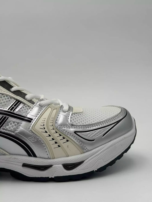 ASICS GEL-Kayano 14 " white& silver colorway"