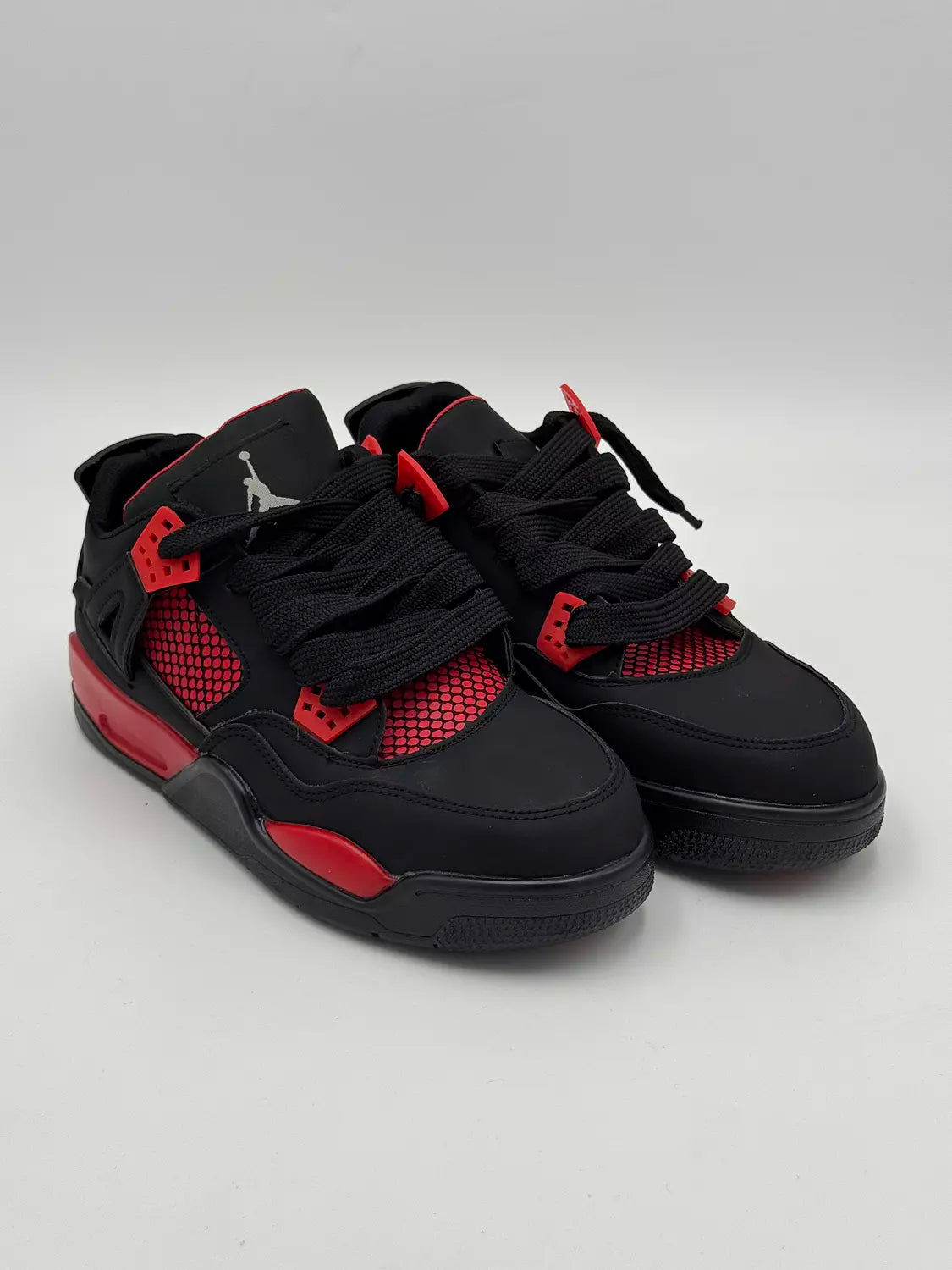 Nike Air Jordan 4 Retro "Black & Red Thunder"