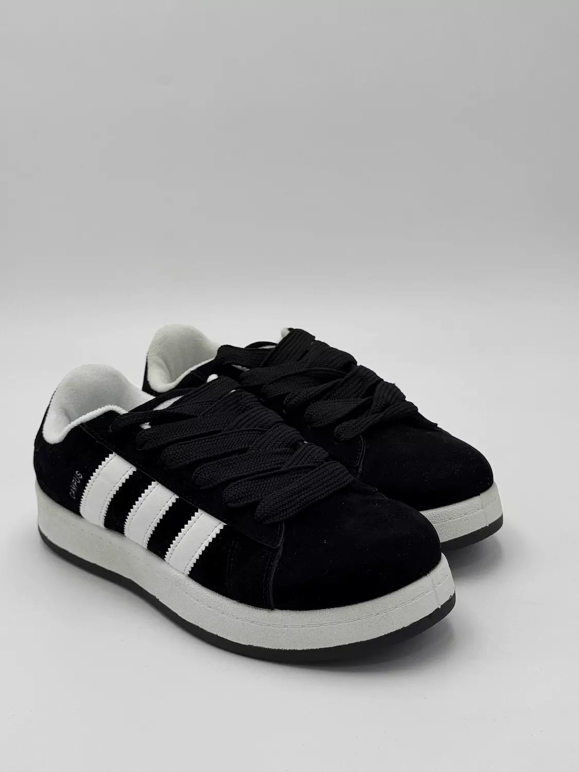 Adidas Campus OOs "black x white straps"