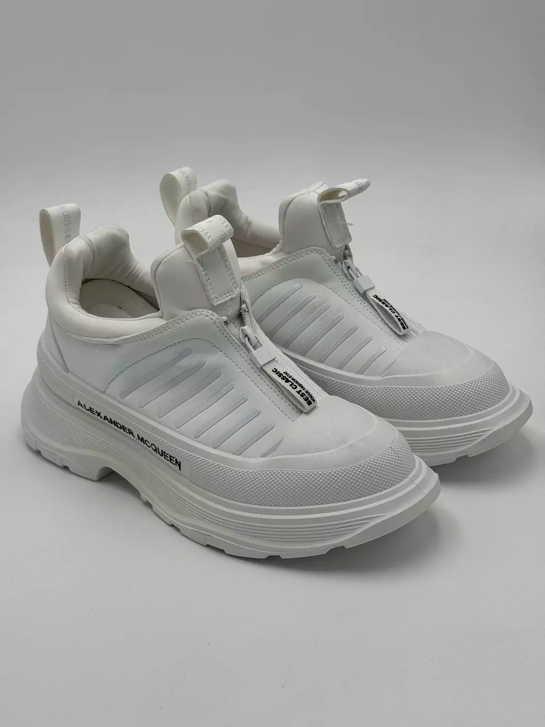 Alexander McQueen Tread Slick "black font"