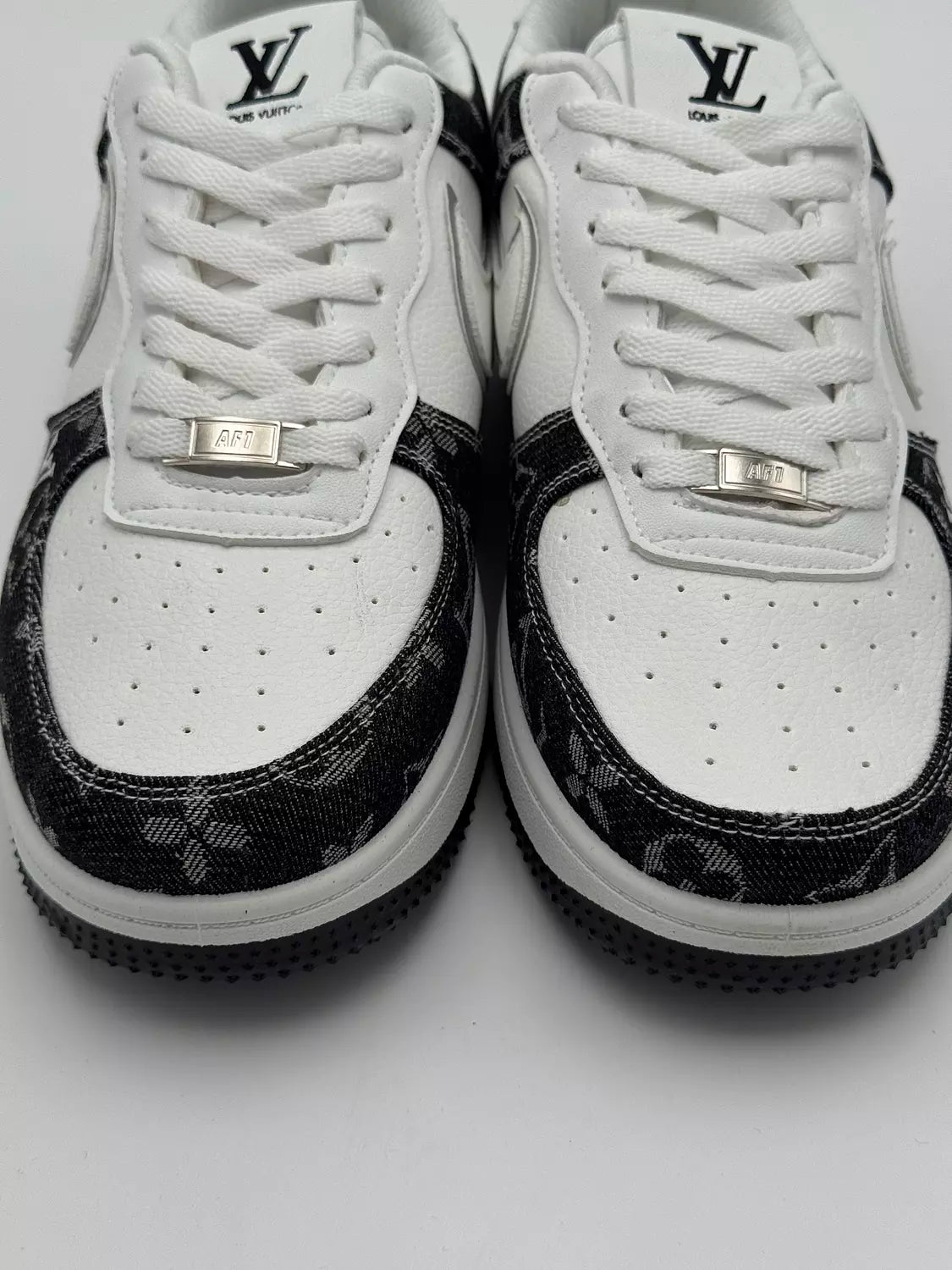 Louis Vuitton x Nike Air Force "Black Denim"