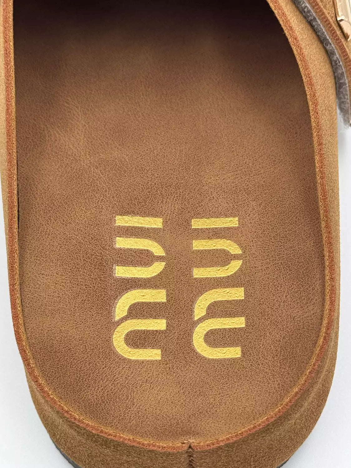 Louis Vuitton X MUI MUI Mules "Havana"