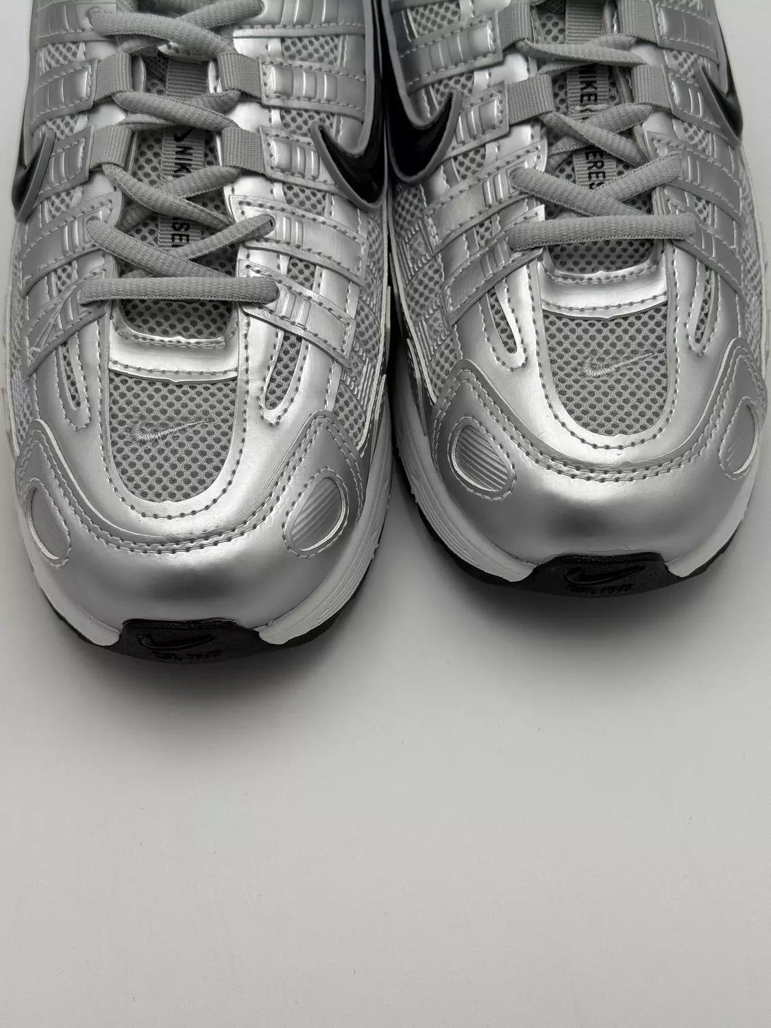 Nike P-6000 "metallic silver and black"
