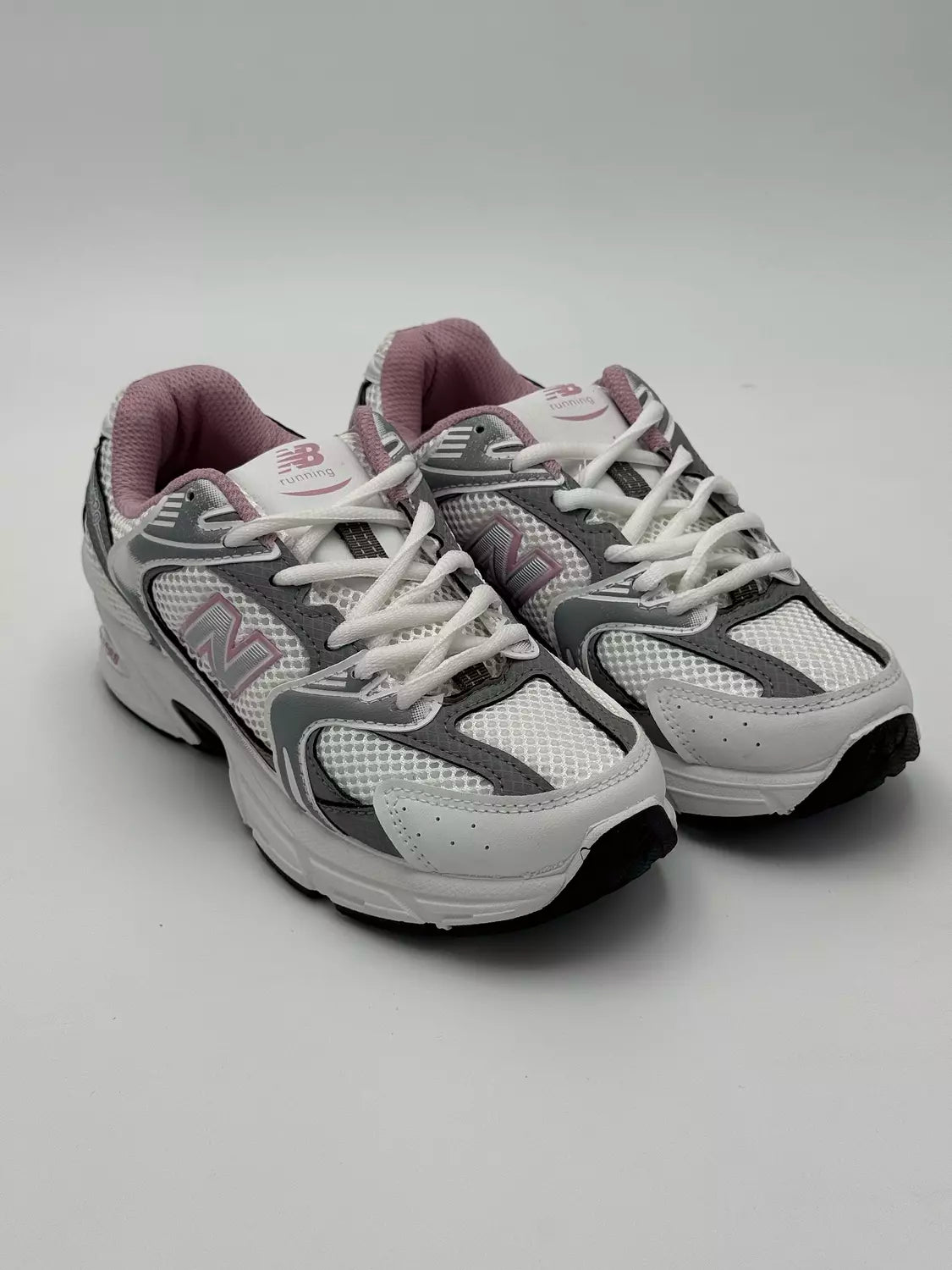New Balance 530 "grey and pink accents"