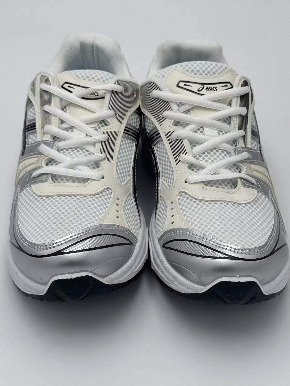 ASICS GEL-Kayano 14 " white& silver colorway"