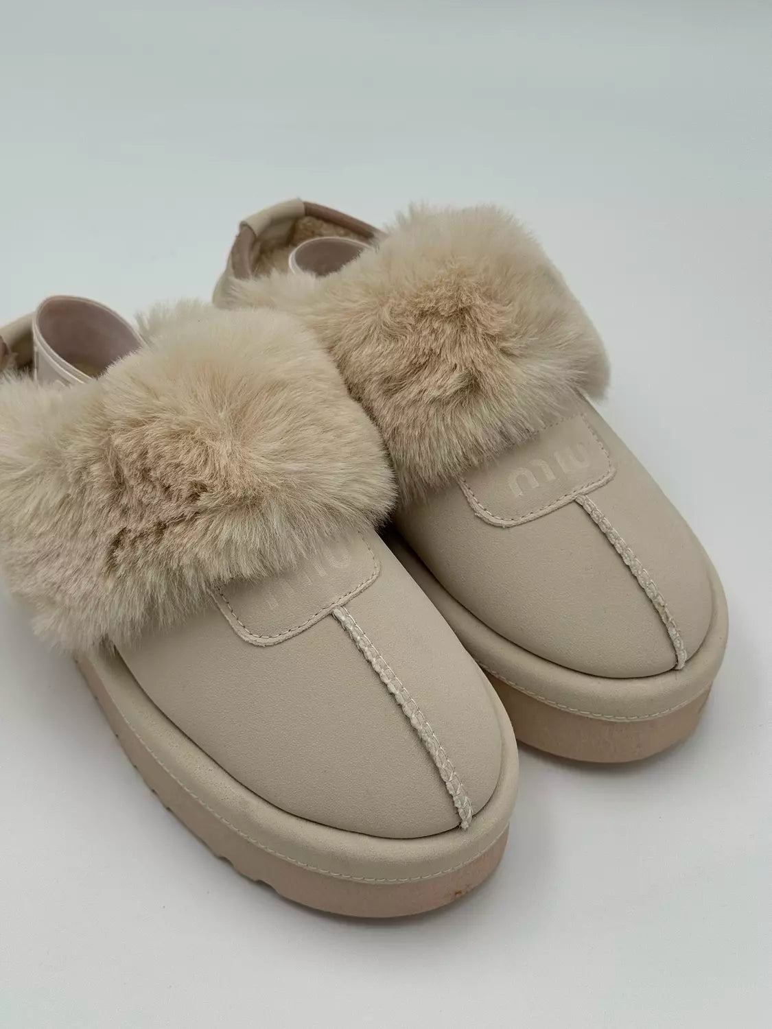 Miu Miu UGG Beige