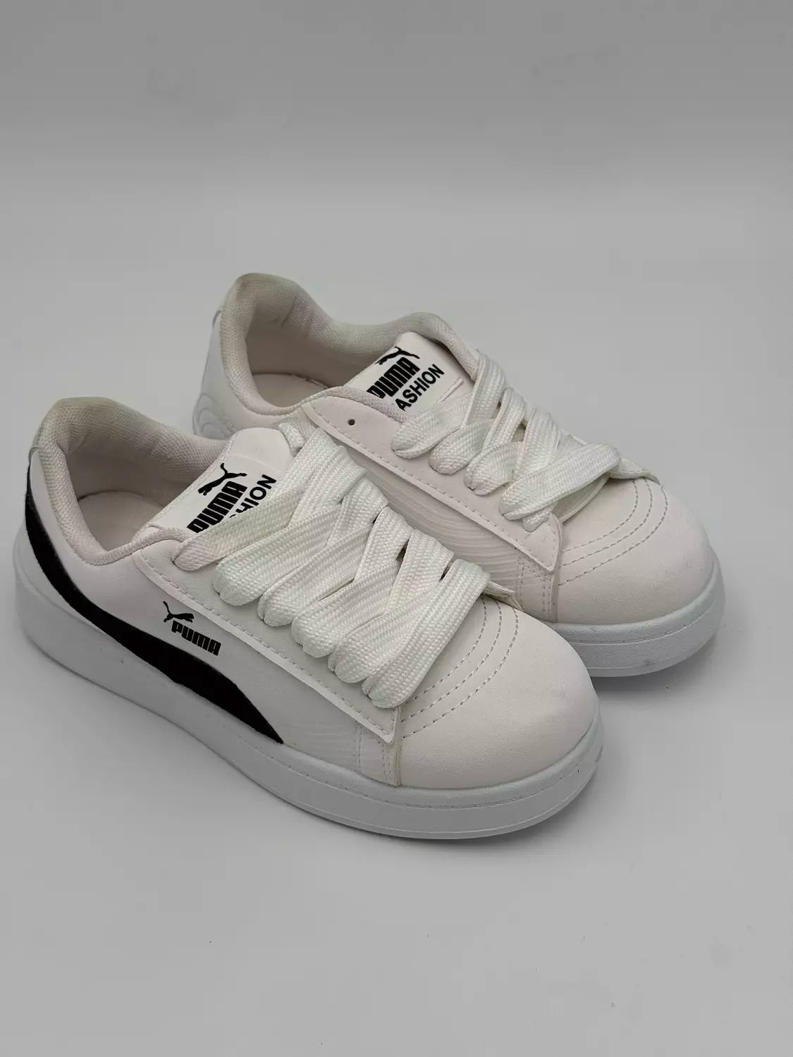Puma Suede (white and black)