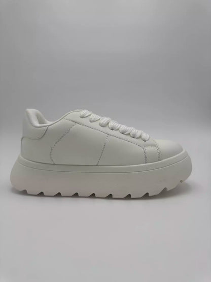 Zara chunky platform " off-white"