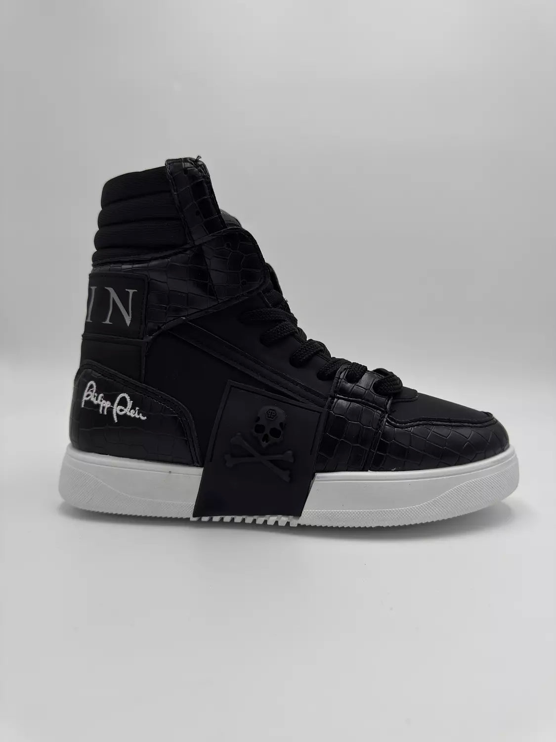 Philipp Plein Phantom Kick$ hi-top "BXBXW"