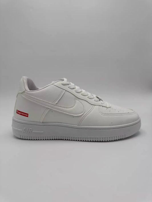 Nike Air Force 1 Low Supreme "All White"