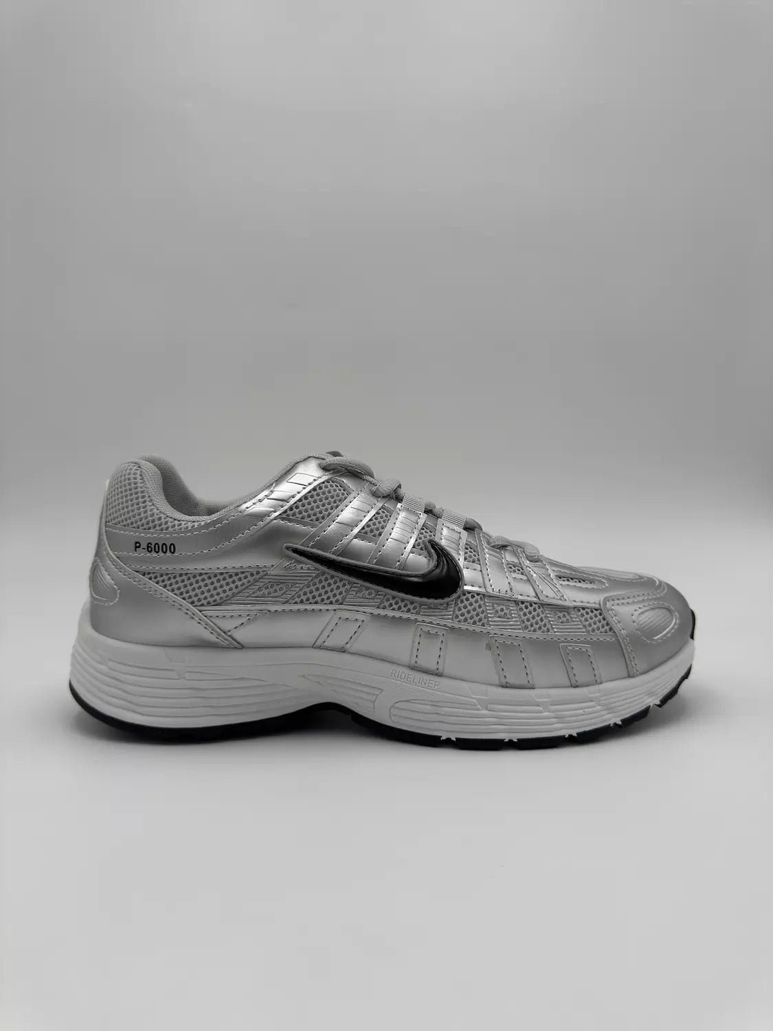 Nike P-6000 "metallic silver and black"