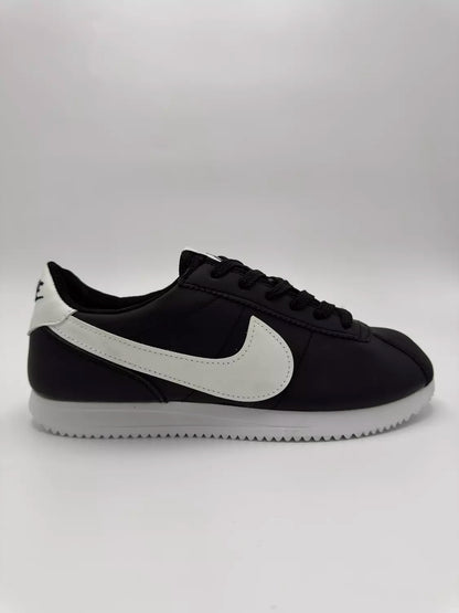 Nike Cortez "black & white swoosh"