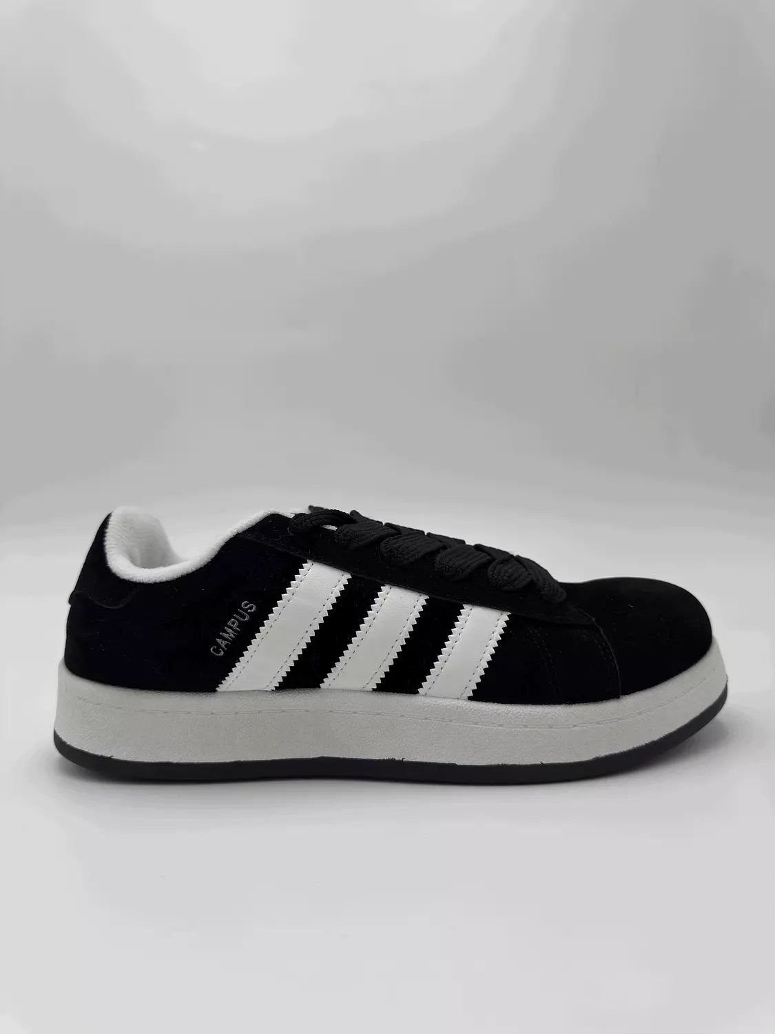 Adidas Campus OOs "black x white straps"