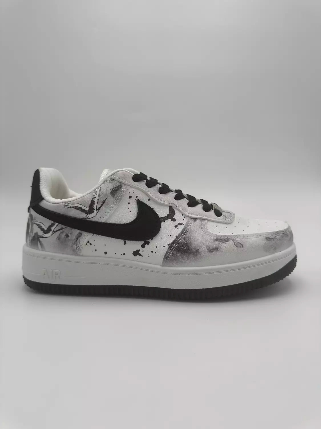 Nike Air Force "Monochrome Chinese Calligraphy"