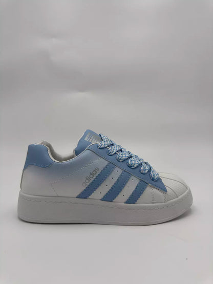 Adidas Superstar (blue colorway)
