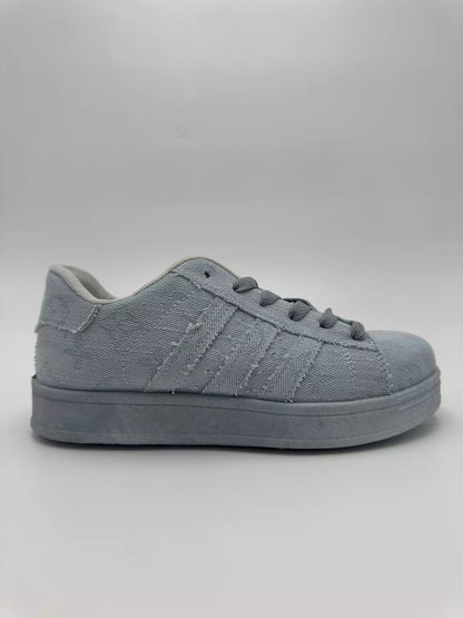 Adidas Superstar "denim textured grey"