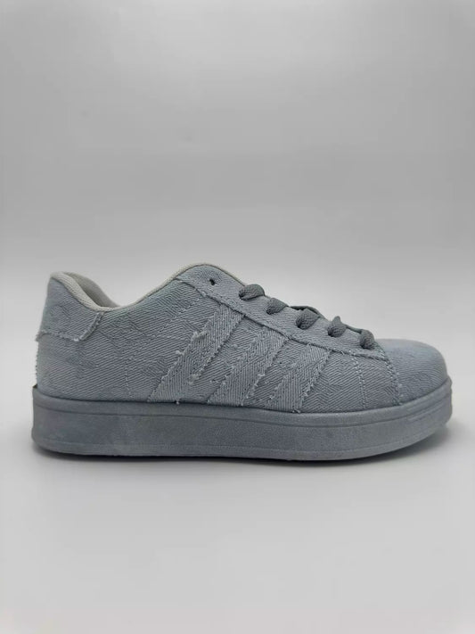 Adidas Superstar "denim textured grey"