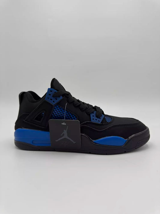 Nike Air Jordan 4 Retro "Black & Blue Thunder"