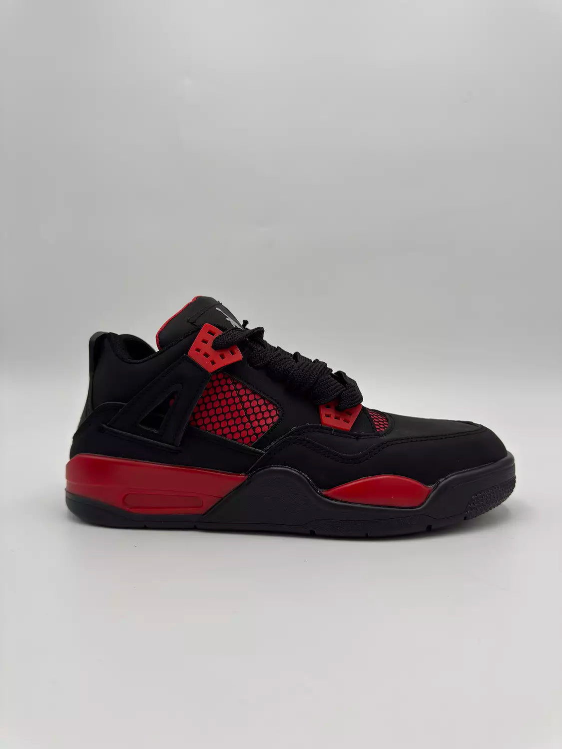 Nike Air Jordan 4 Retro "Black & Red Thunder"