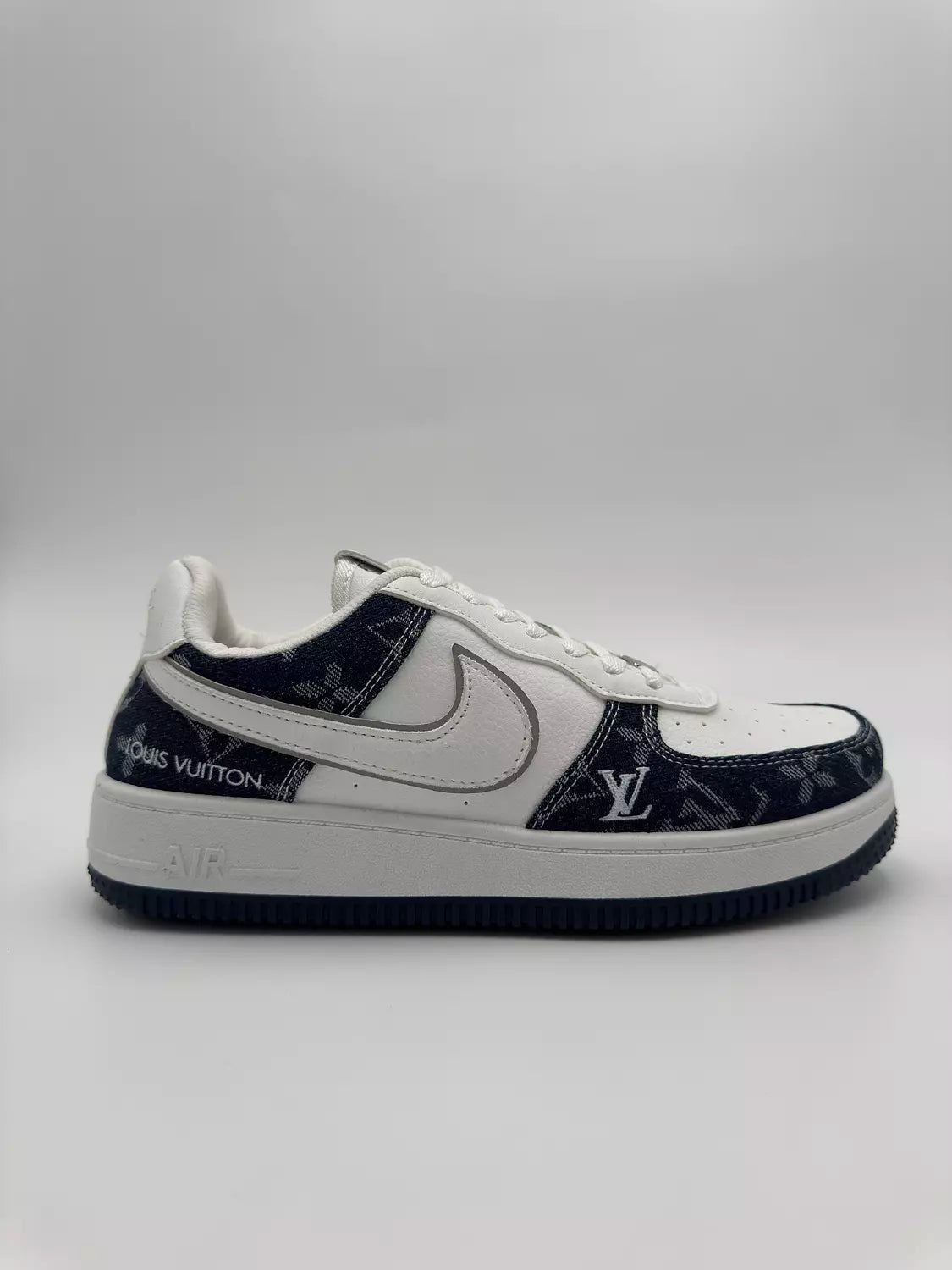 Louis Vuitton x Nike Air Force "Navy Denim"
