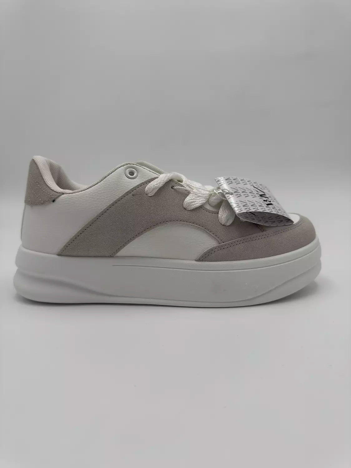 Zara Chunky 220 (white& grey)