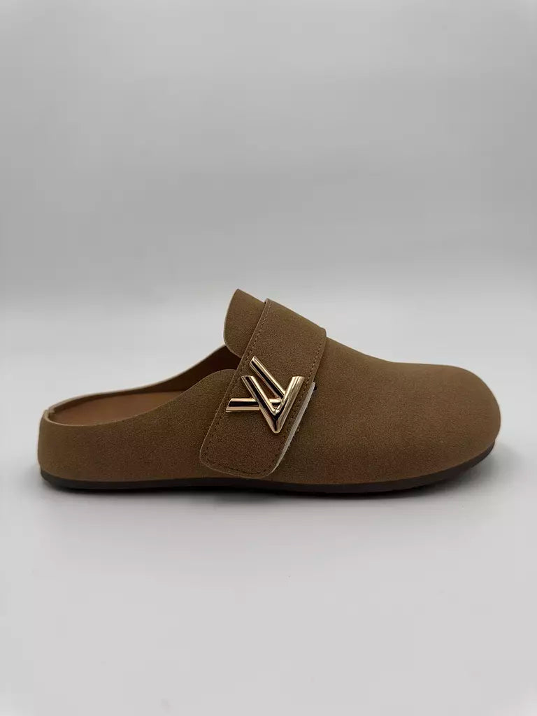 Louis Vuitton X MUI MUI Mules " dark brown"