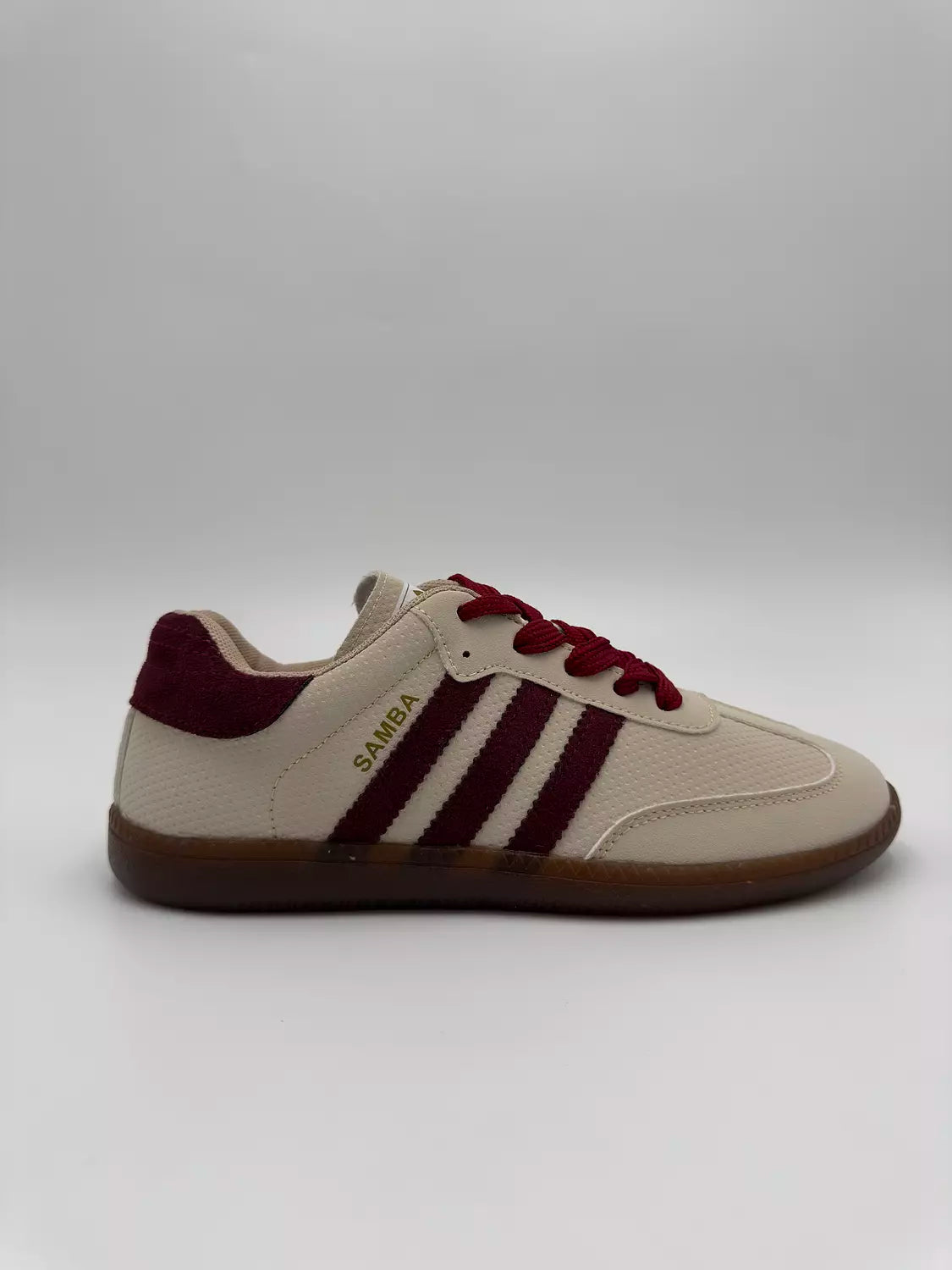 Adidas Samba OG "burgandy straps"