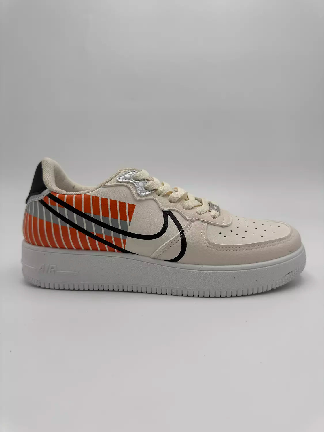 Nike Air Force1 React "Bgeige Orange"