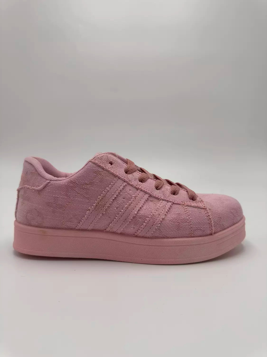 Adidas Superstar "denim textured pink"