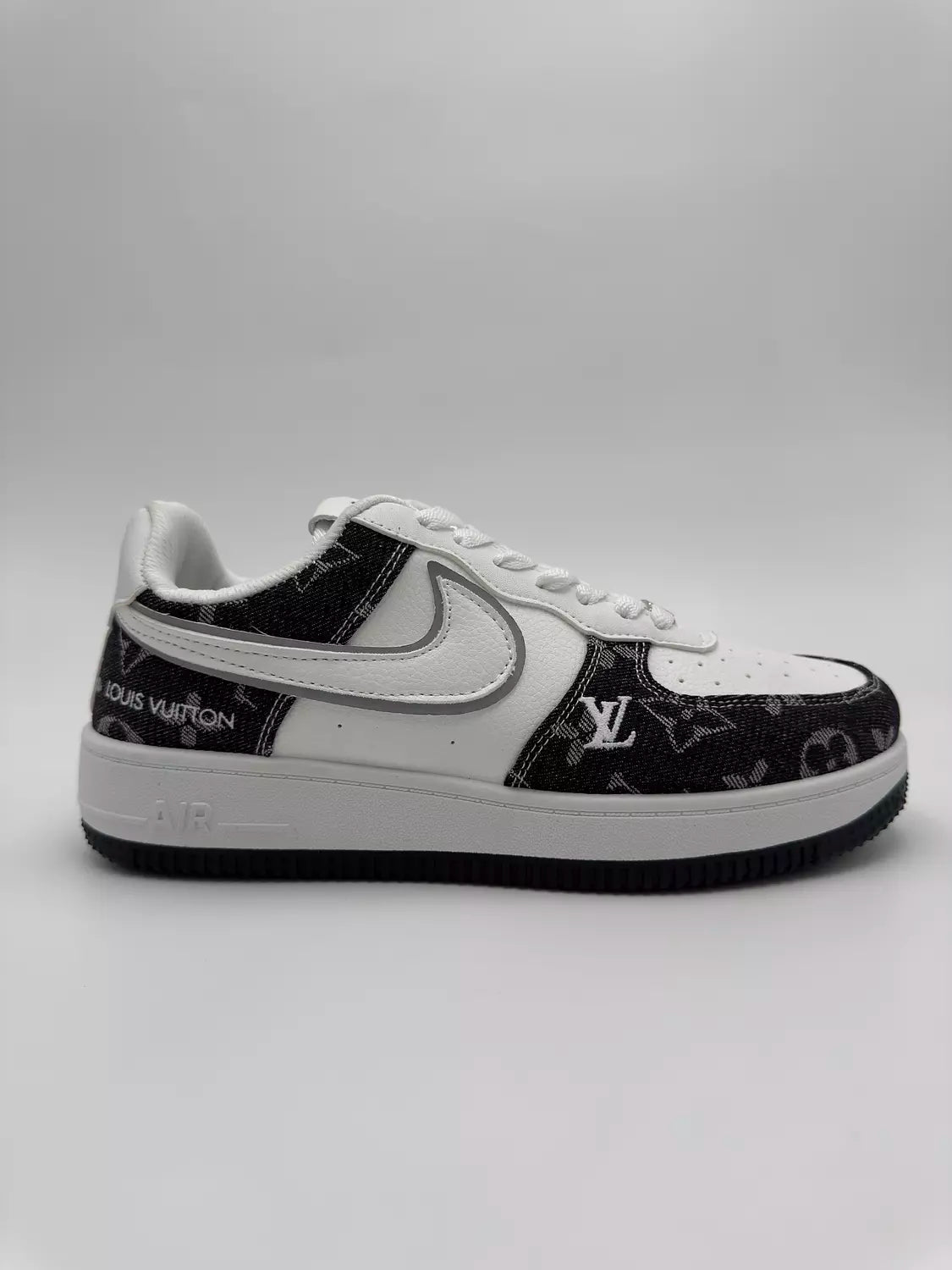 Louis Vuitton x Nike Air Force "Black Denim"