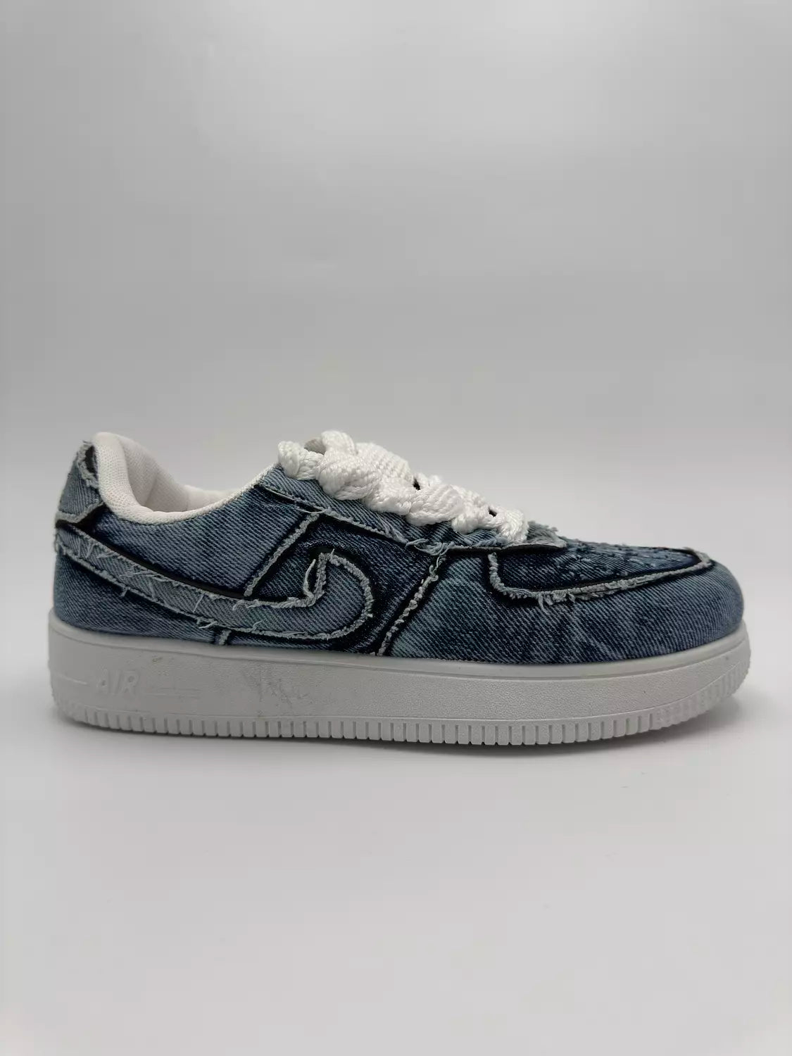 Nike Air Force1 "Full Blue Denim"
