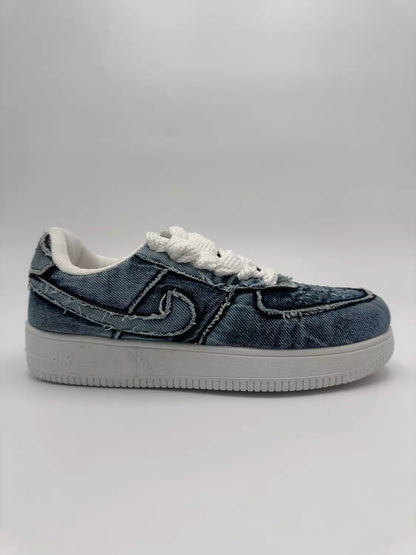 Nike Air Force1 "Full Blue Denim"
