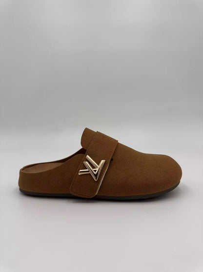 Louis Vuitton X MUI MUI Mules "Havana"