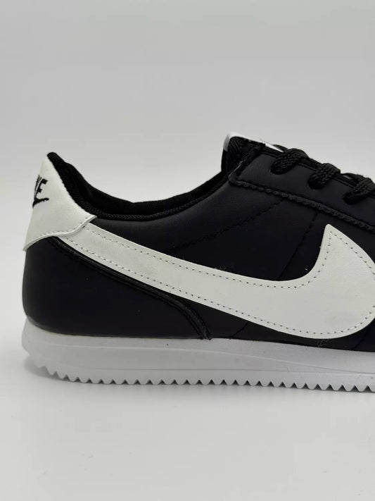 Nike Cortez "black & white swoosh"