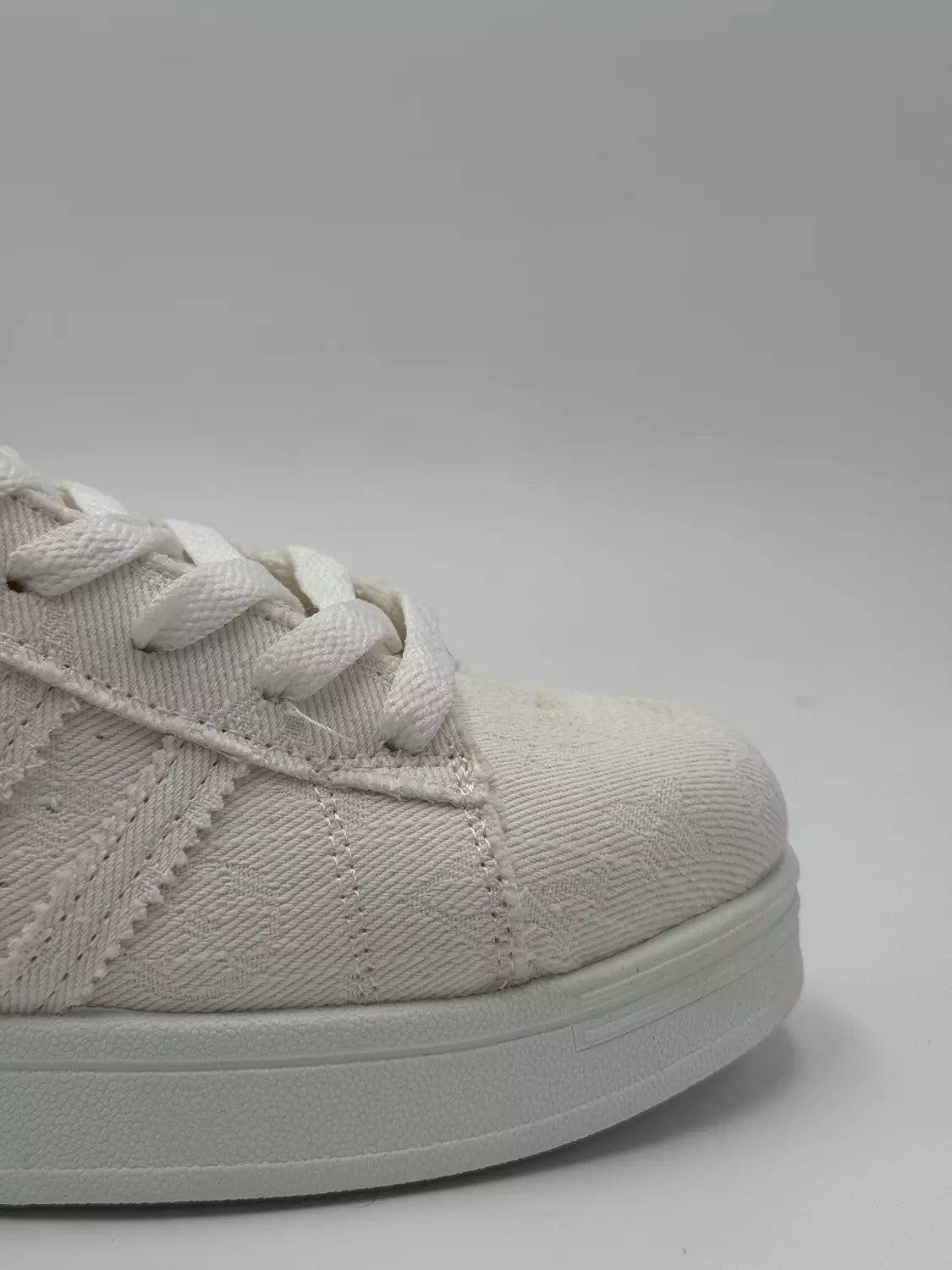 Adidas Superstar "denim textured white"