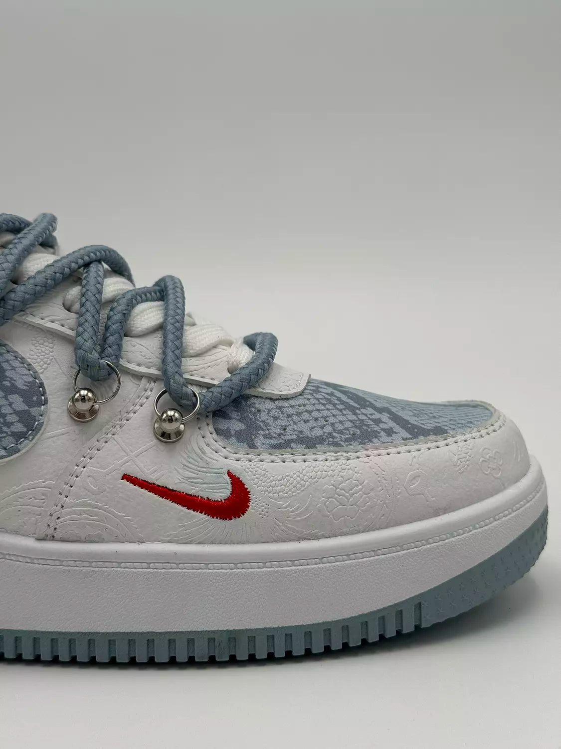 Chrome Hearts x NOCTA x Nike Air Force 1 "blue tint"
