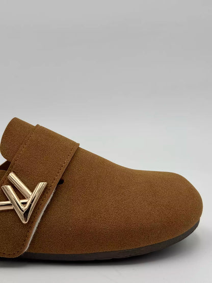 Louis Vuitton X MUI MUI Mules "Havana"