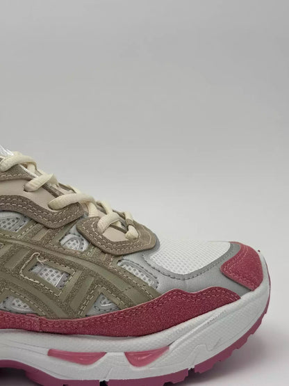 Asics GEL-NYC "mineral beige& pink accents"