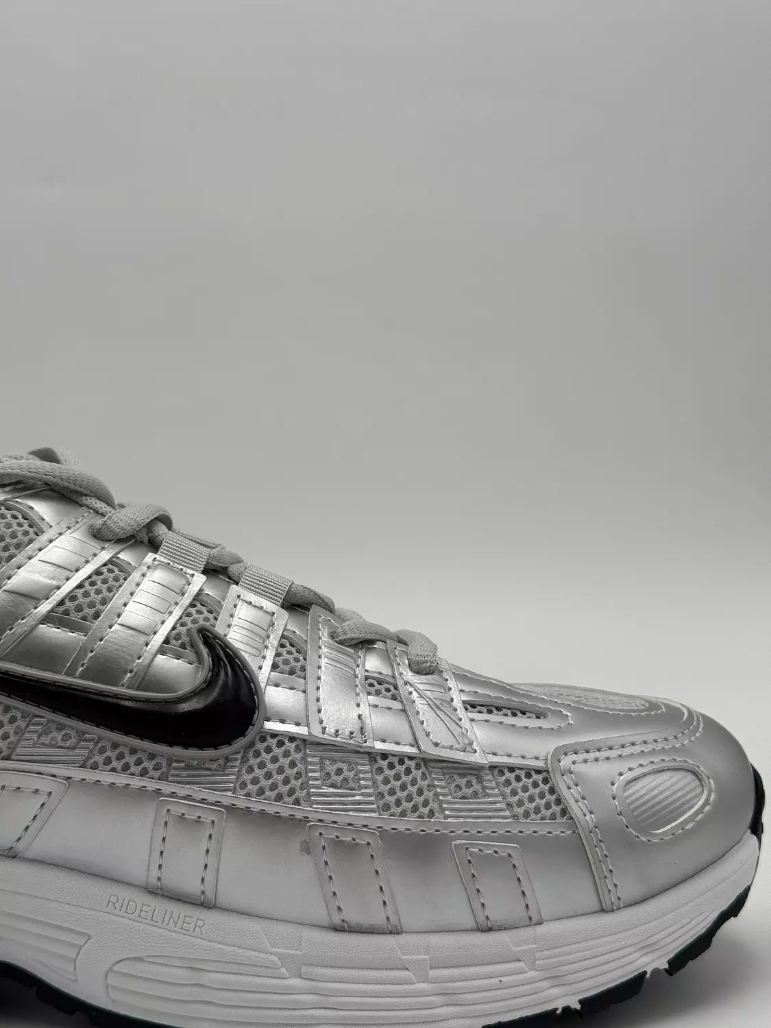 Nike P-6000 "metallic silver and black"