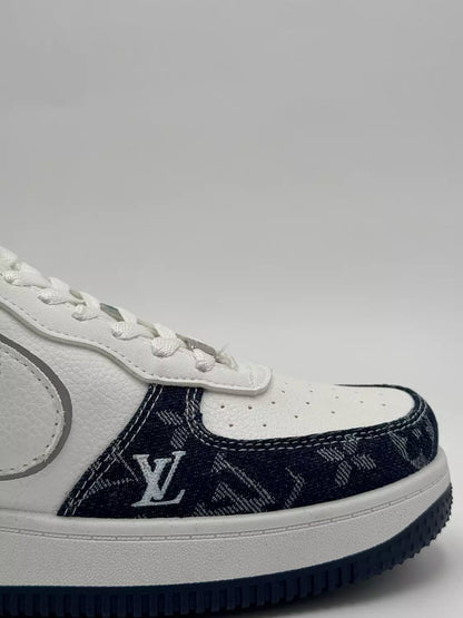 Louis Vuitton x Nike Air Force "Navy Denim"