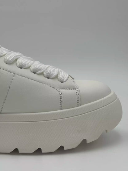 Zara chunky platform " off-white"