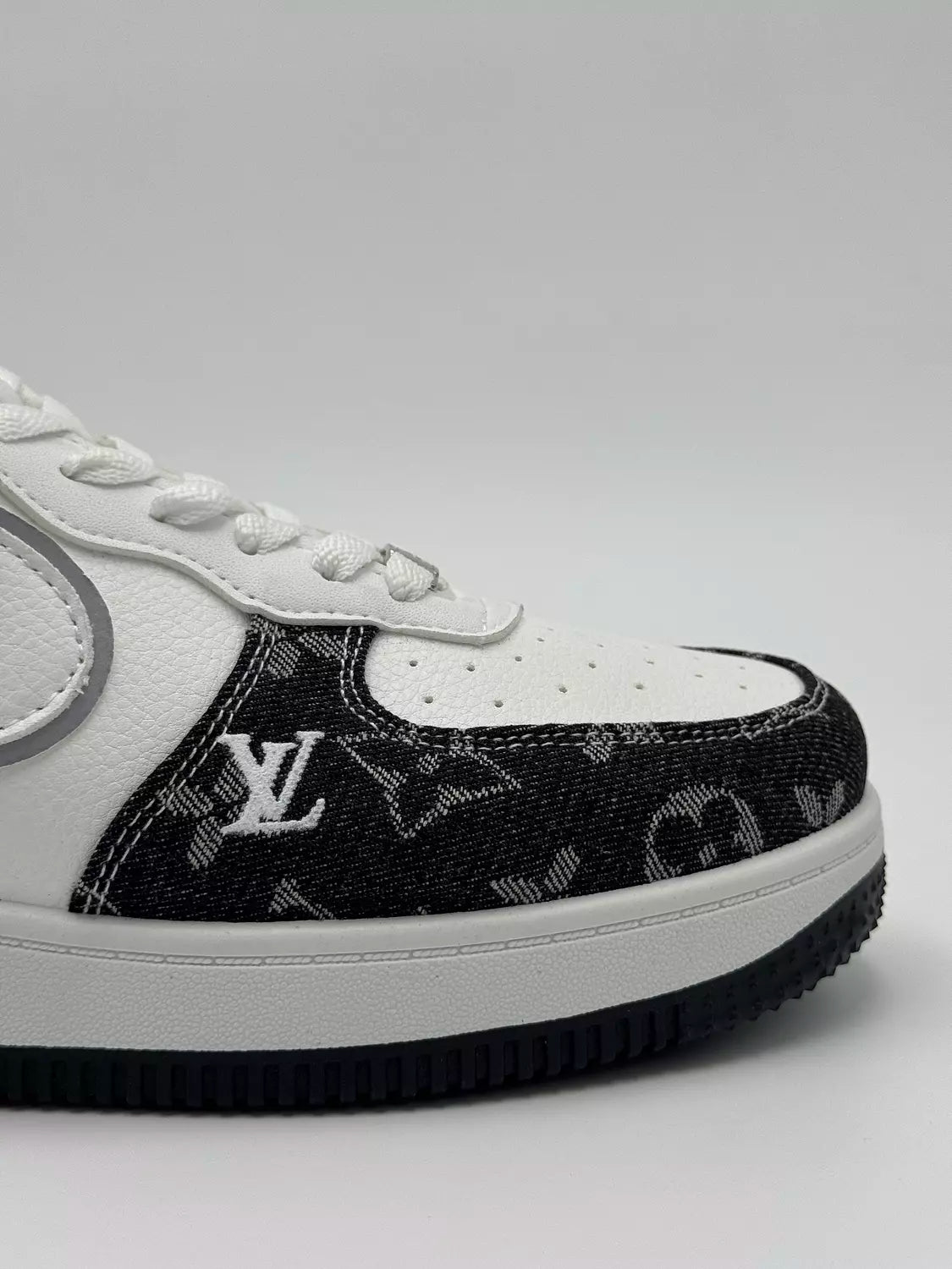 Louis Vuitton x Nike Air Force "Black Denim"
