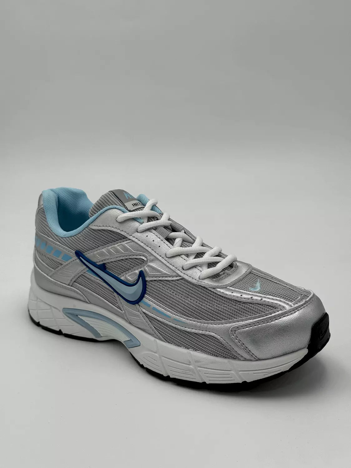 Nike Initiator "metallic silver and ice blue"