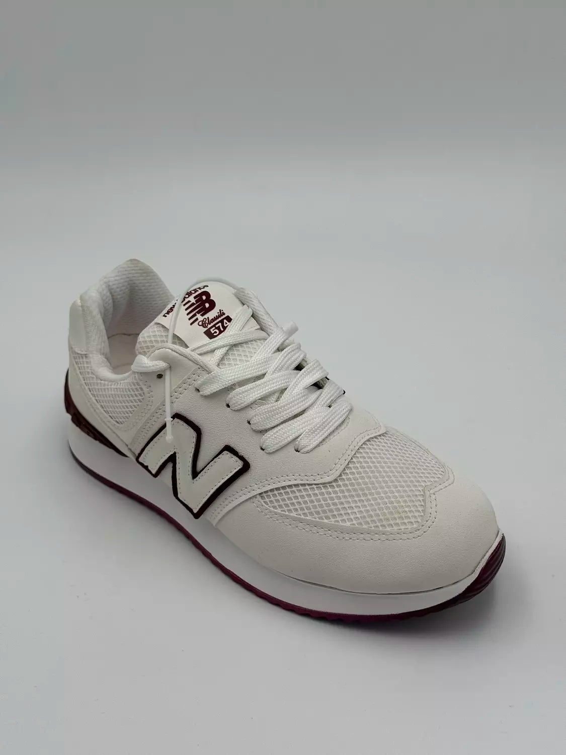 New Balance 574 (burgundy)