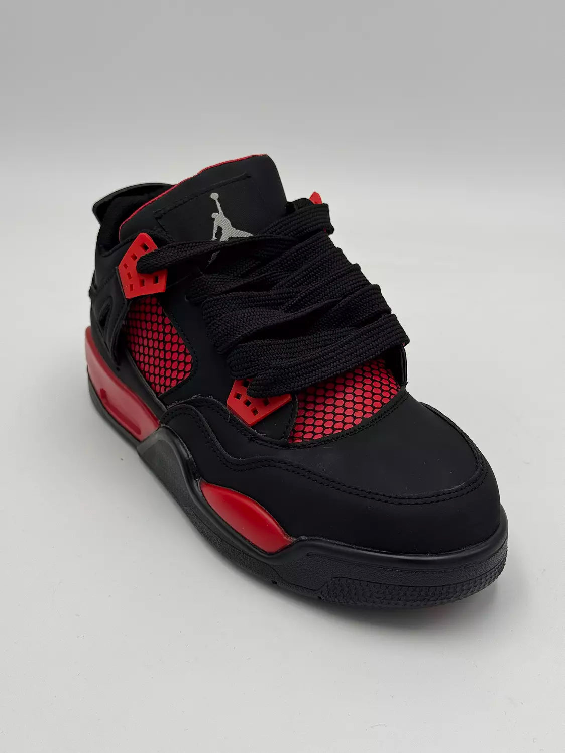 Nike Air Jordan 4 Retro "Black & Red Thunder"