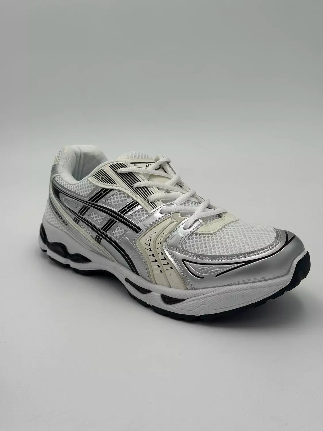 ASICS GEL-Kayano 14 " white& silver colorway"
