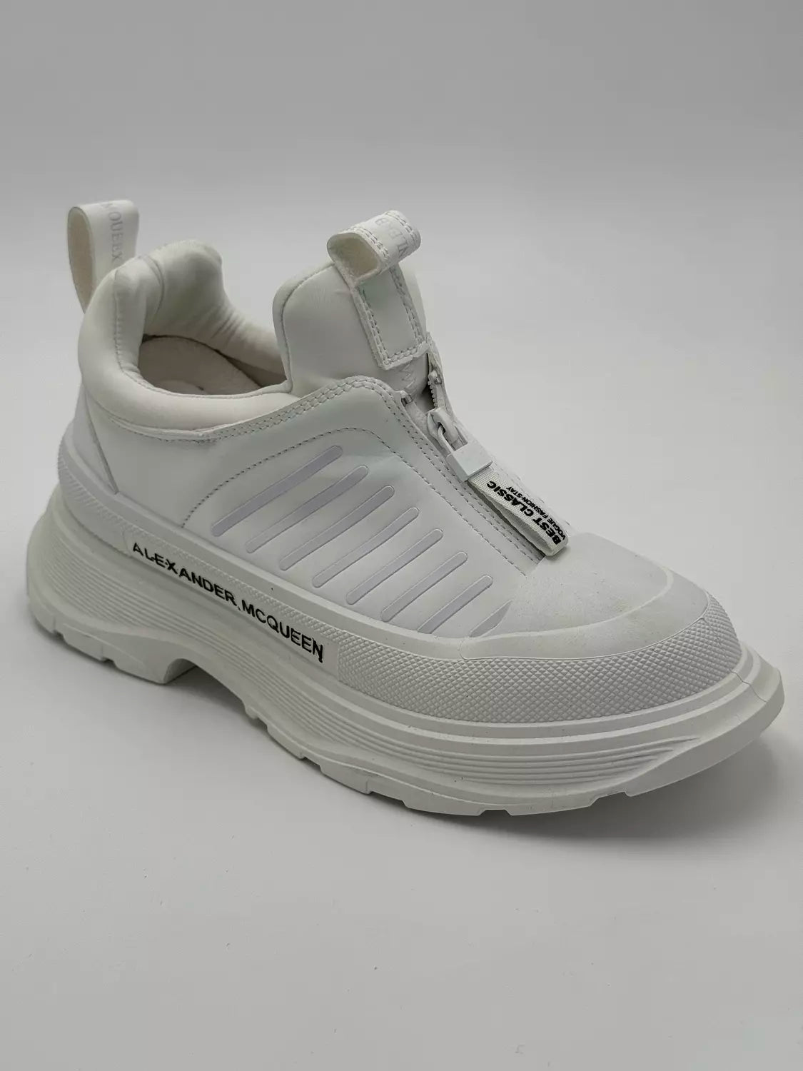 Alexander McQueen Tread Slick "black font"