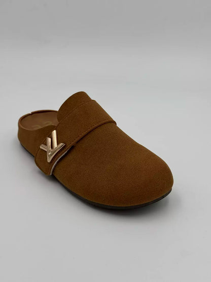Louis Vuitton X MUI MUI Mules "Havana"
