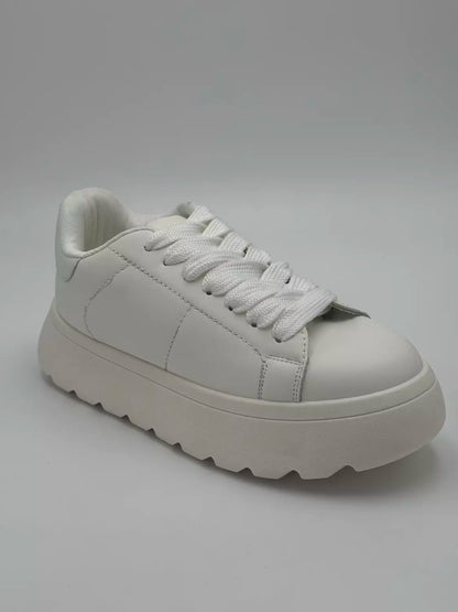 Zara chunky platform " off-white"
